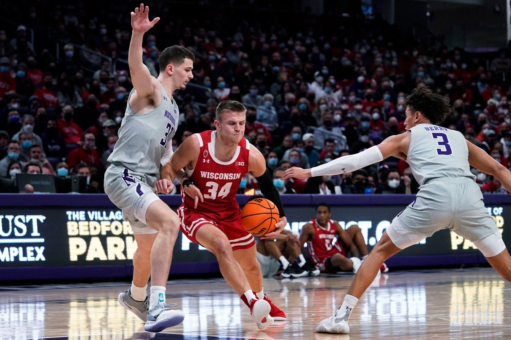 Wisconsin Northwestern Basketball